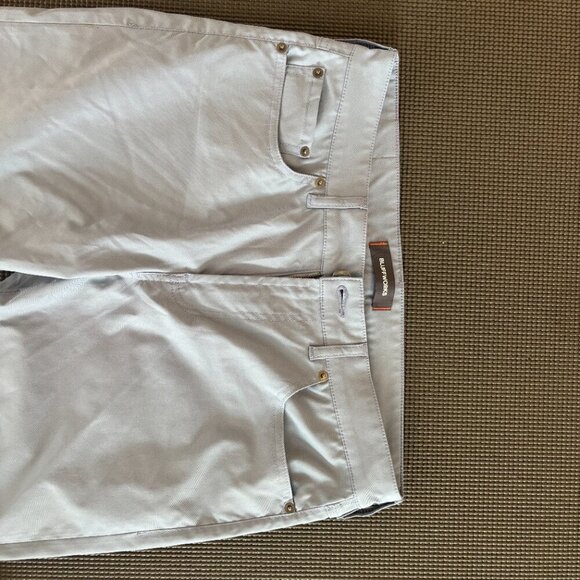 BluffWorks Ascender 5-Pocket Travel Pants Slim Fit, Slate Blue (33W 30L) - Picture 2 of 7